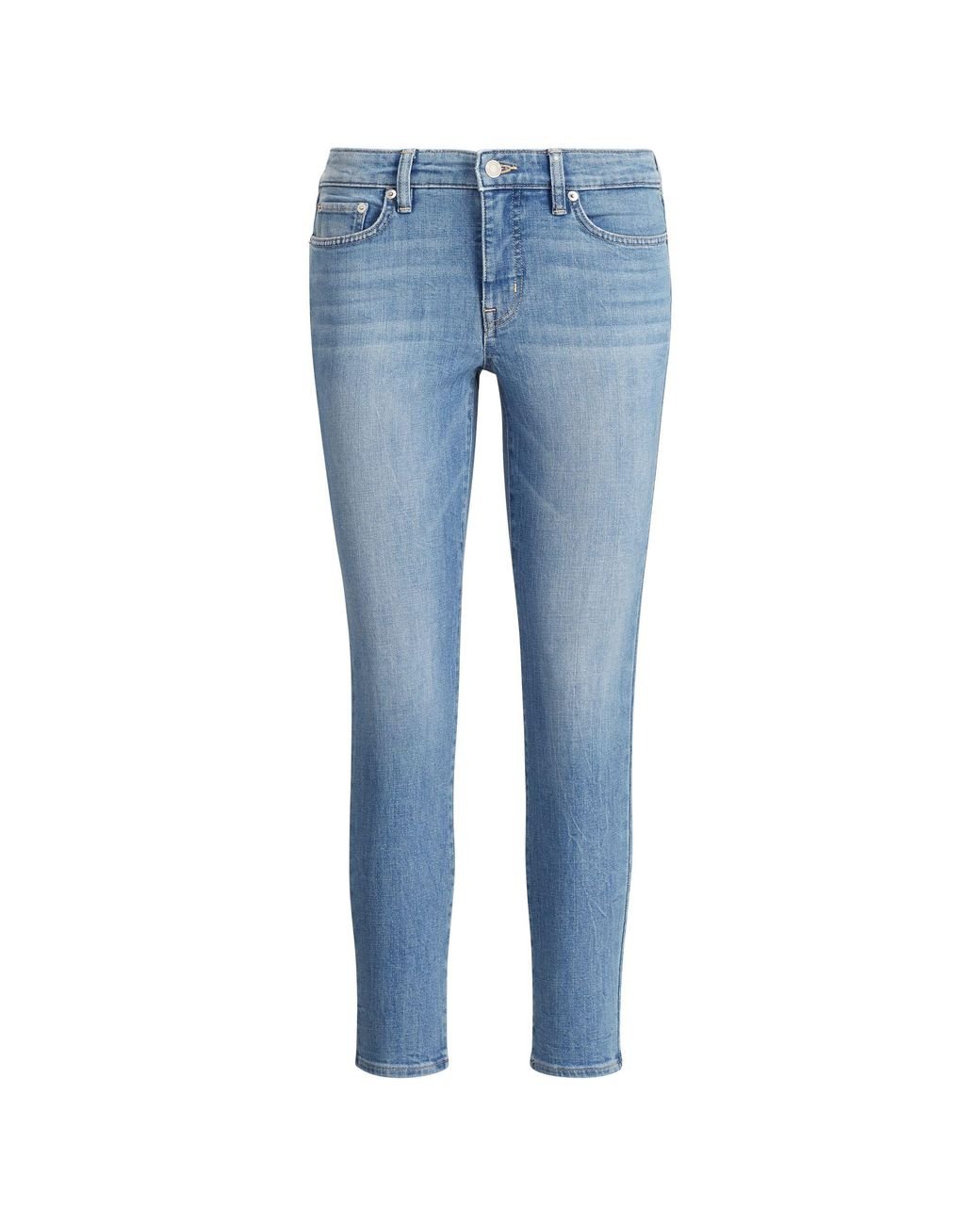 Ralph Lauren Premier Skinny Ankle Jean in Blue | Lyst