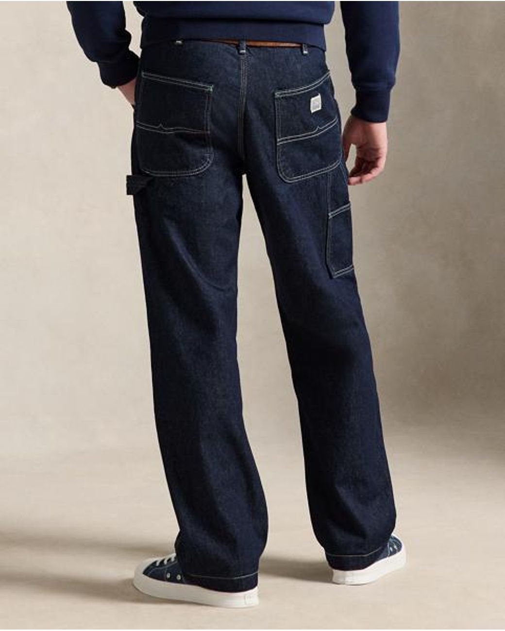 Polo Ralph Lauren Blue Polo Dungaree Fit Carpenter Jeans for men