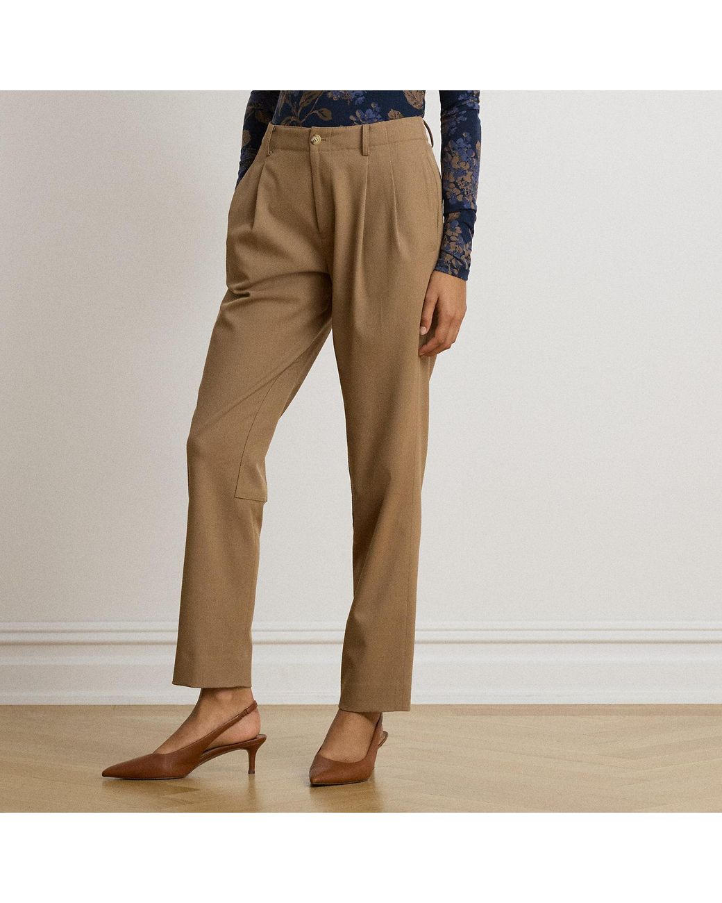 Ralph Lauren Natural Bi-Stretch Twill Jodhpur Trouser