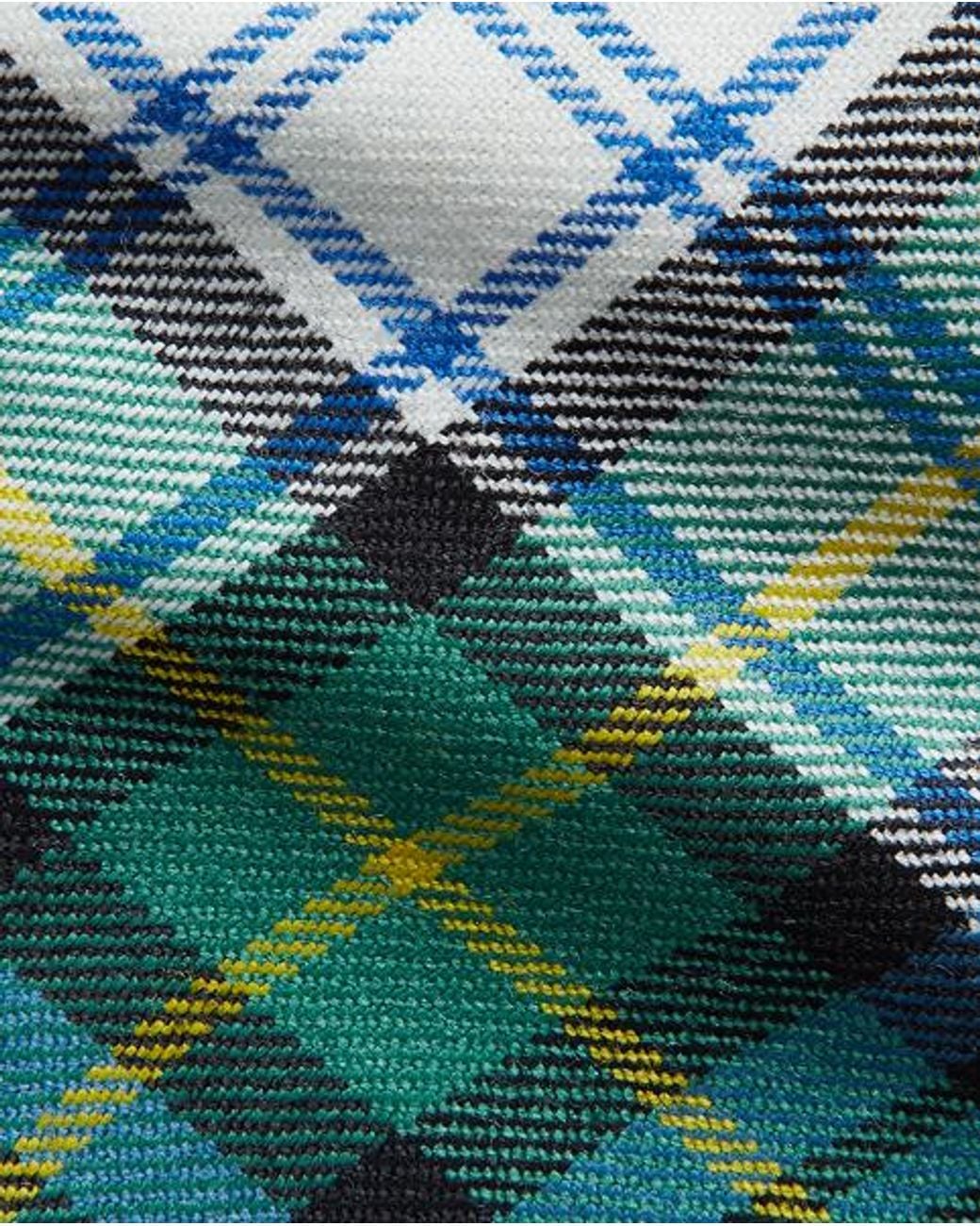 Polo Ralph Lauren Green Vintage-Inspired Tartan Wool Tie for men