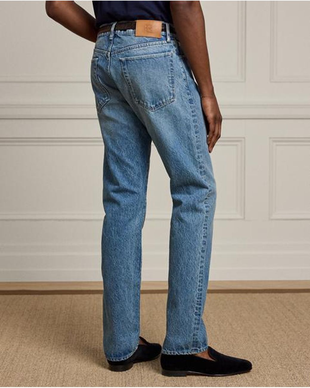 Ralph Lauren Blue Straight Fit Jean for men