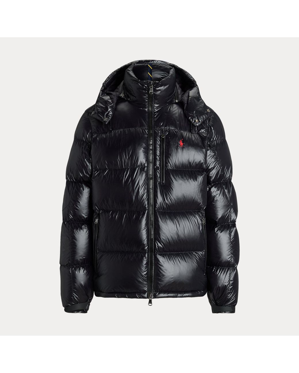 Polo Ralph Lauren Black The Gorham Glossed Down Jacket for men