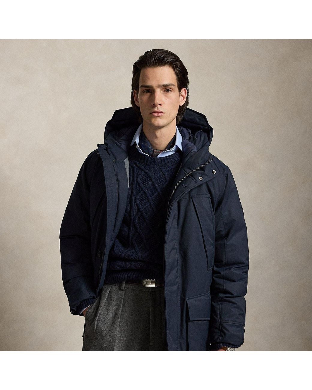Polo Ralph Lauren Blue The Lennox Down Parka for men