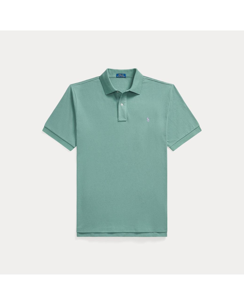 Ralph Lauren Green The Iconic Mesh Polo Shirt for men