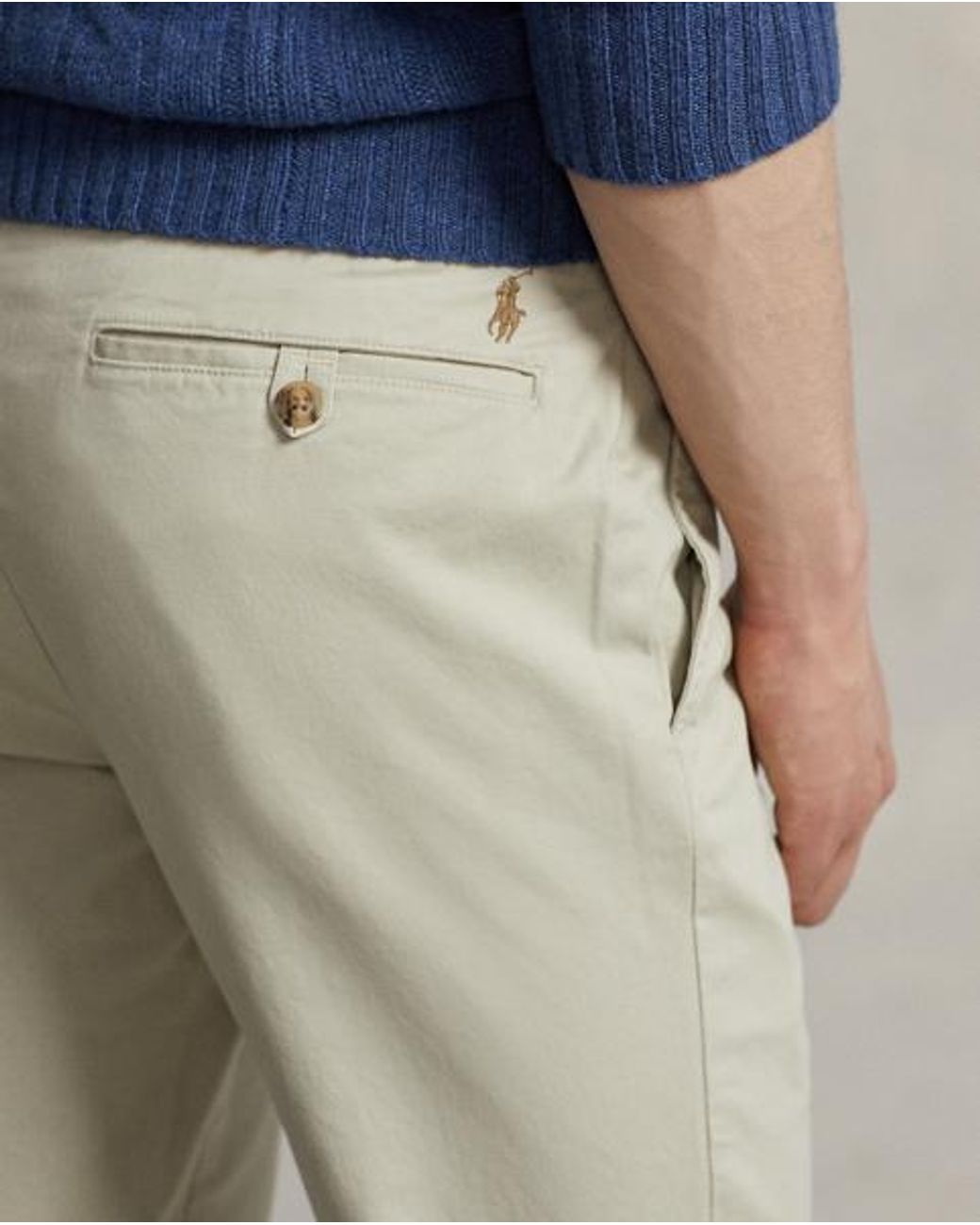 Polo Ralph Lauren Natural Stretch Slim-Fit Twill Trouser for men