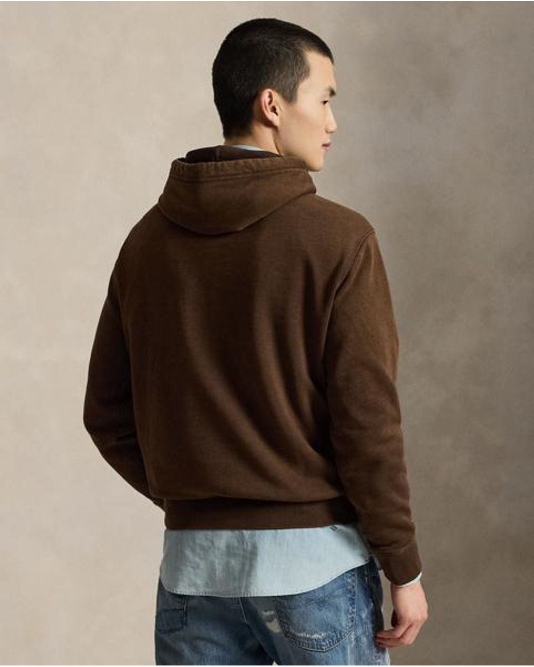 Polo Ralph Lauren Brown The Ralph Lauren Logo Hoodie for men