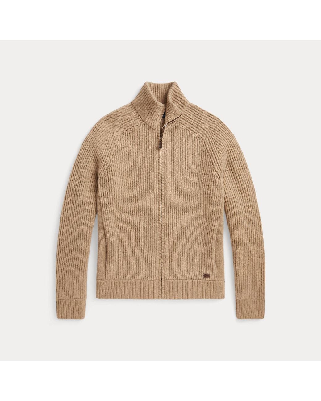 Jersey Con Cremallera De Lana Polo Ralph Lauren de hombre de color Natural