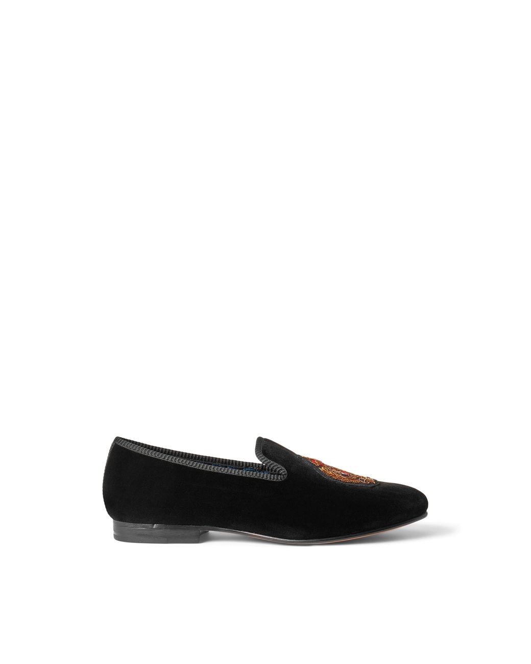 ralph lauren velvet slippers