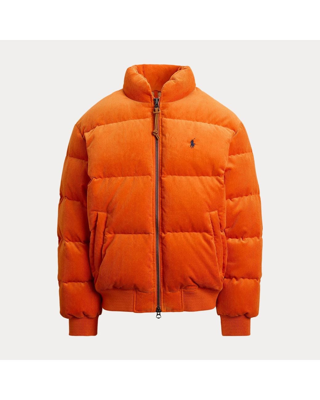 Polo Ralph Lauren Red The Wyoming Corduroy Down Jacket for men