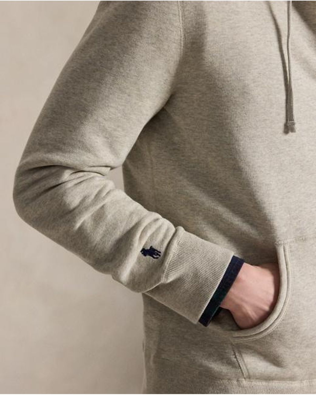 Polo Ralph Lauren Natural Logo Fleece Full-Zip Hoodie for men