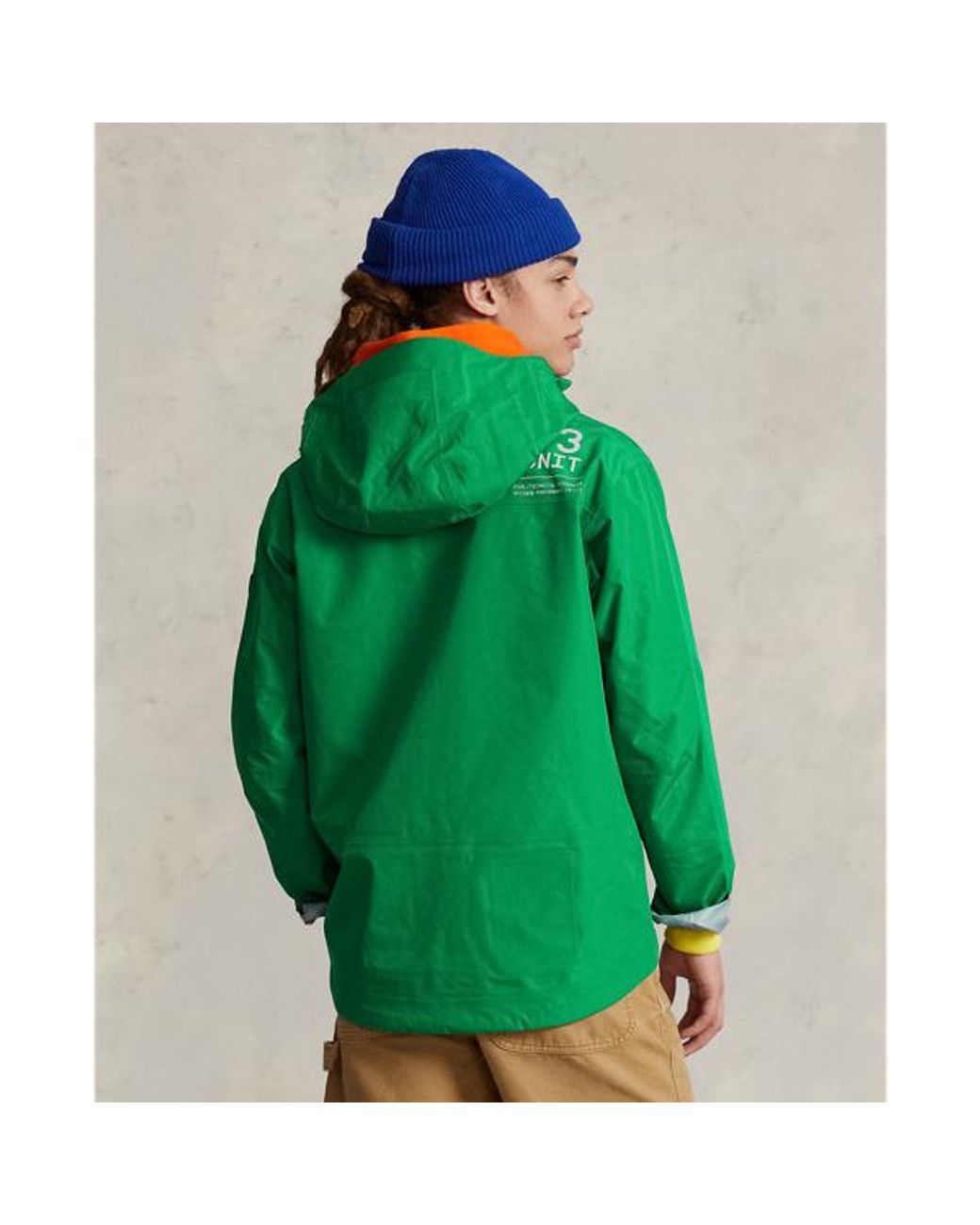 Ralph Lauren Ralph Lauren Water-repellent Hooded Jacket in Green