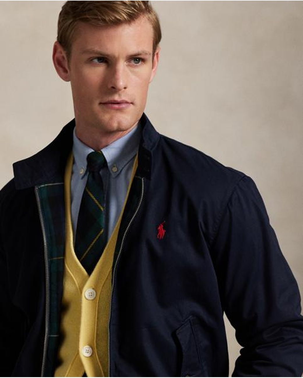 Polo Ralph Lauren Blue The Bedford Twill Jacket for men