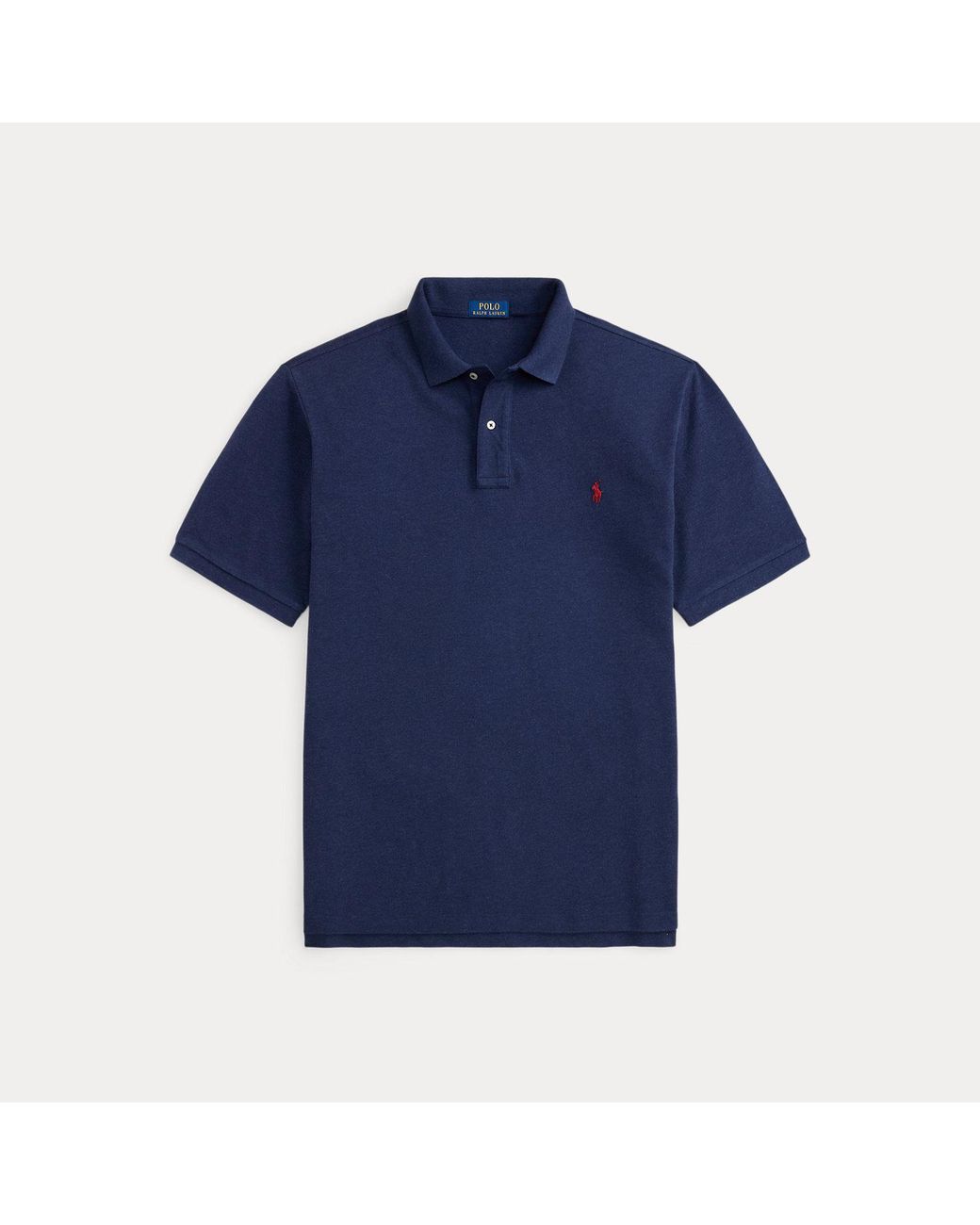 Polo Ralph Lauren Blue The Iconic Mesh Polo Shirt for men