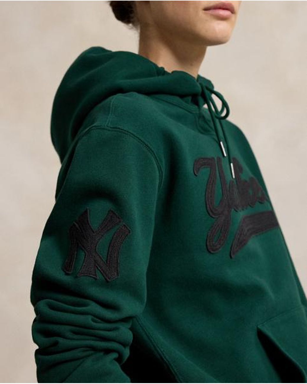 Polo Ralph Lauren Green Polo Ralph Lauren Lauren Yankees Hoodie for men
