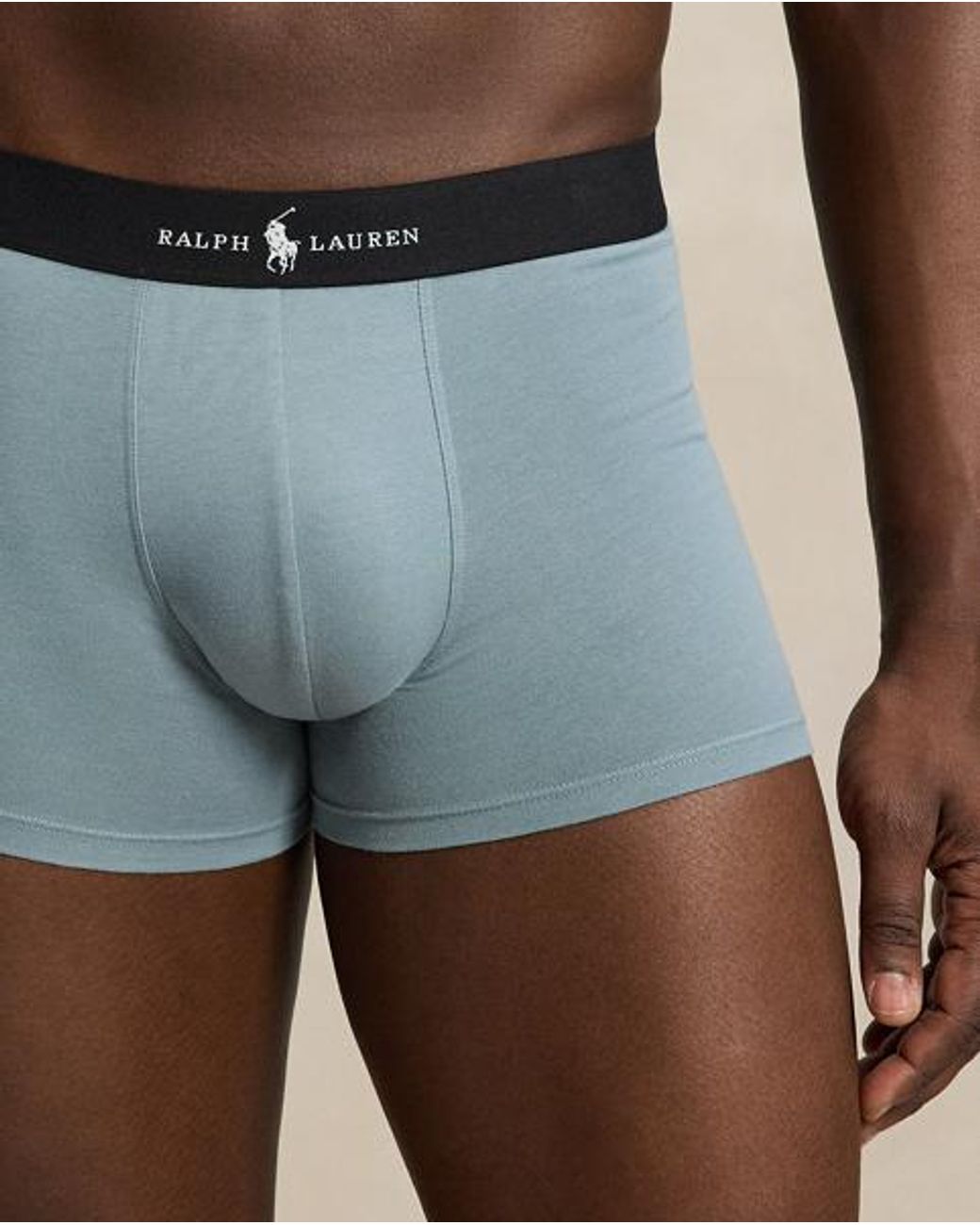 Polo Ralph Lauren Blue Classic Cotton-Blend Boxer 3-Pack for men
