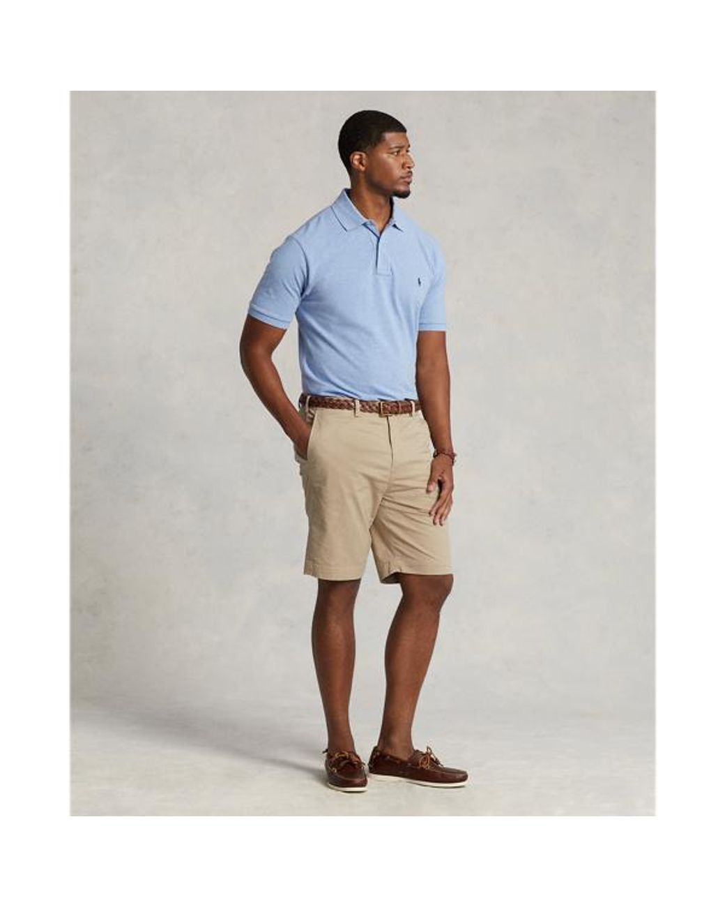 Polo Ralph Lauren Big Tall Stretch Classic Fit Chino Short in Blue for Men Lyst UK