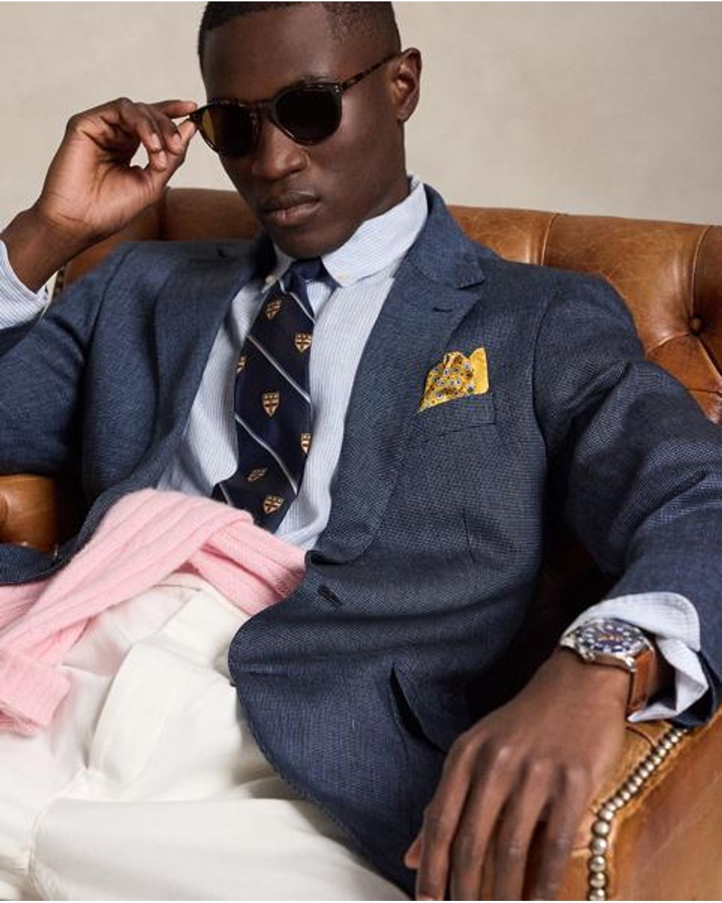 Polo Ralph Lauren Blue Polo Modern Fit Nailhead Blazer for men