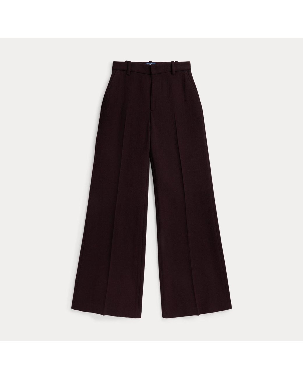 Polo Ralph Lauren Black Beaton Wool Crepe Trouser