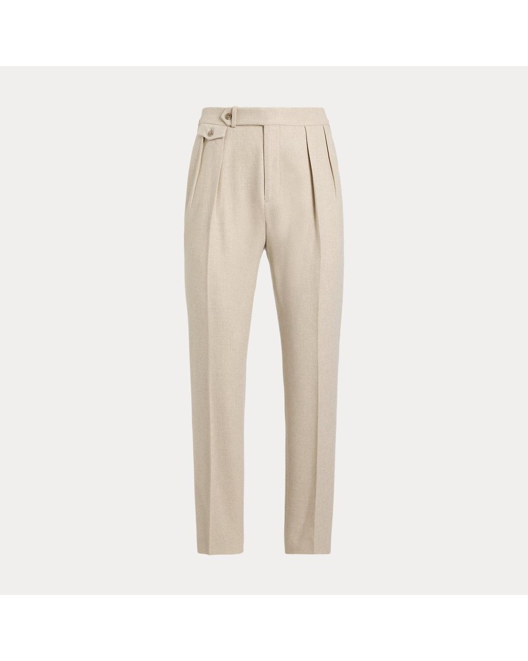Polo Ralph Lauren Natural Wool Flannel Suit Trouser for men