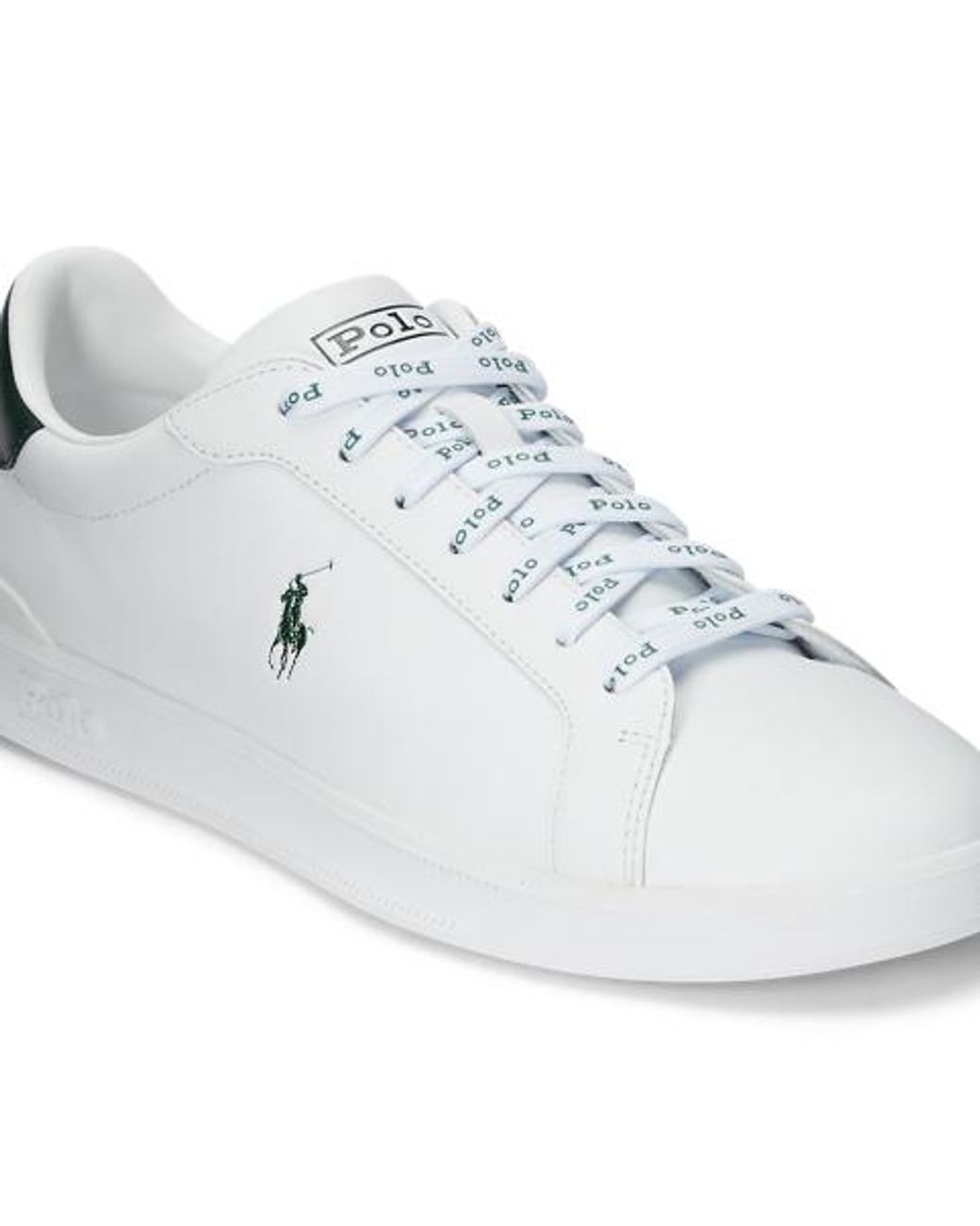 Polo Ralph Lauren Natural Heritage Court Ii Nappa Leather Trainer for men