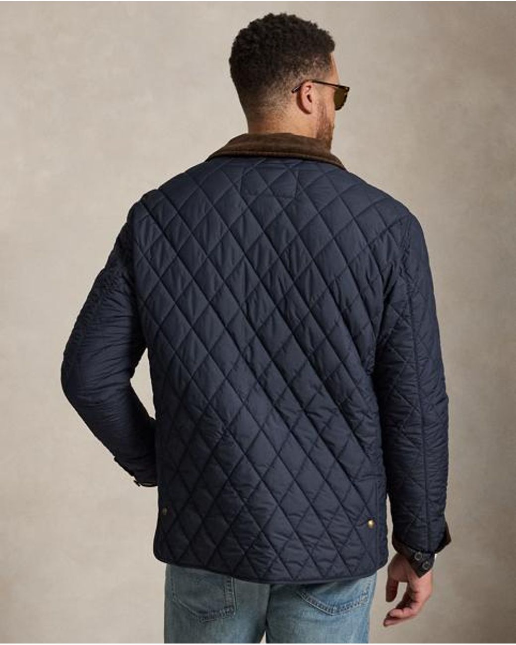 Polo Ralph Lauren Blue The Beaton Quilted Barn Coat for men