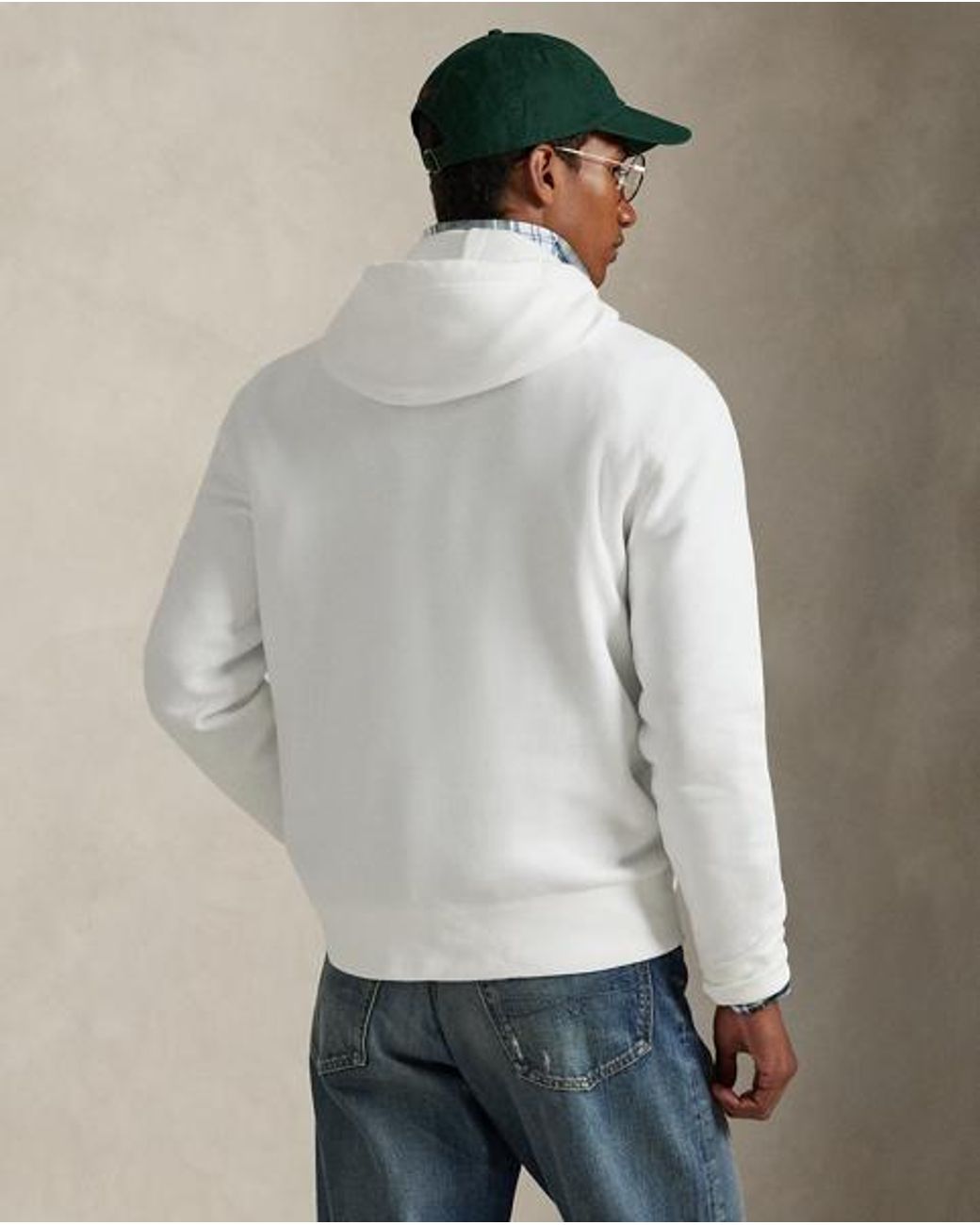 Polo Ralph Lauren Blue Ralph Lauren's Coffee Hoodie for men