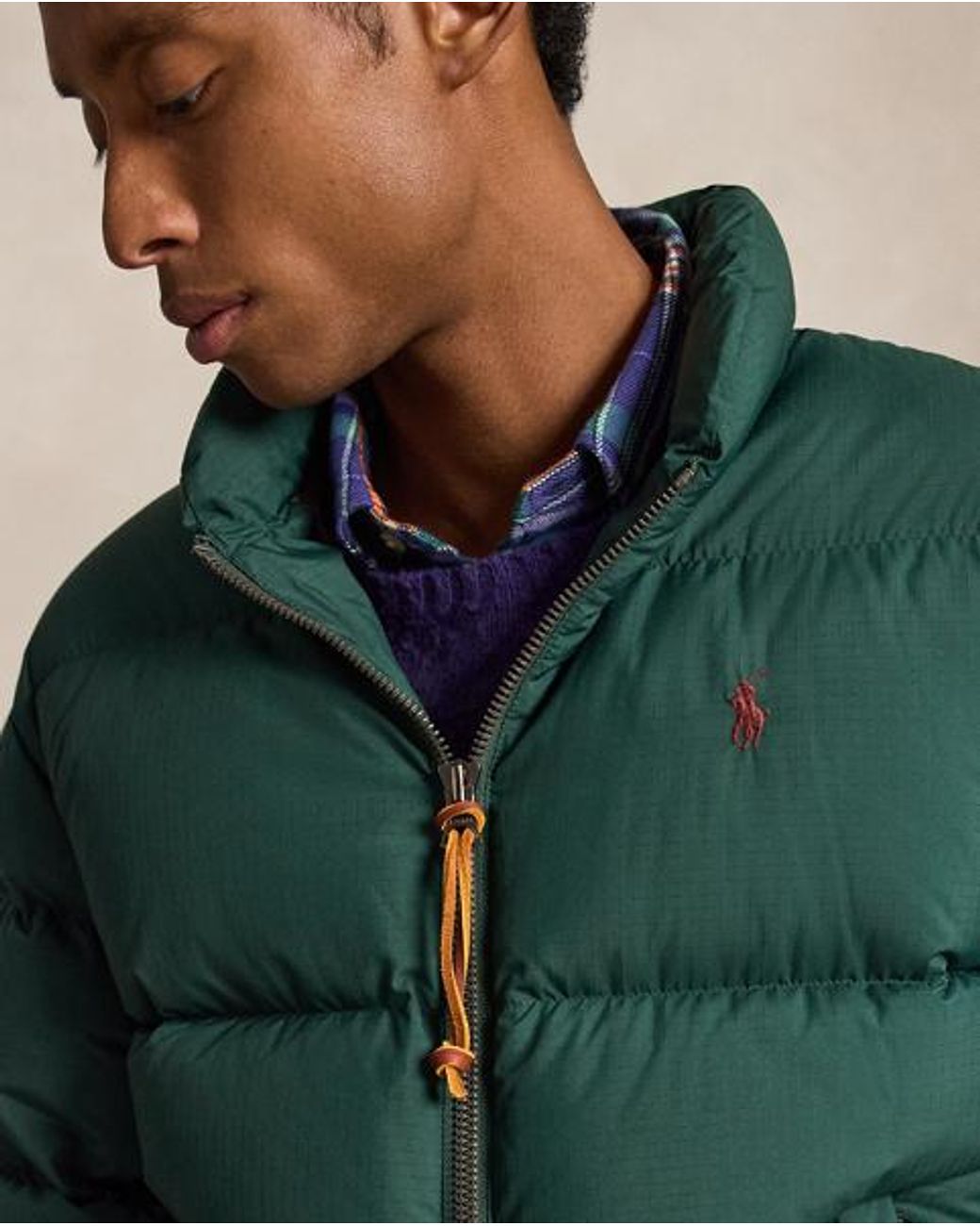 Polo Ralph Lauren Green The Wyoming Ripstop Down Jacket for men