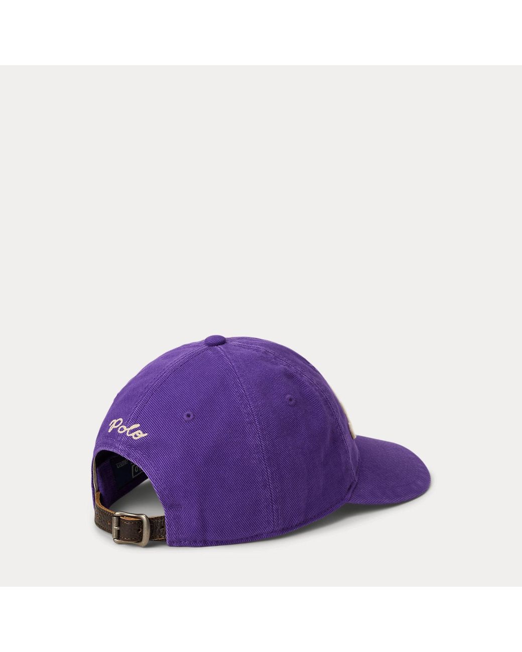 Polo Ralph Lauren Purple The Ralph Lauren Logo Twill Ball Cap for men