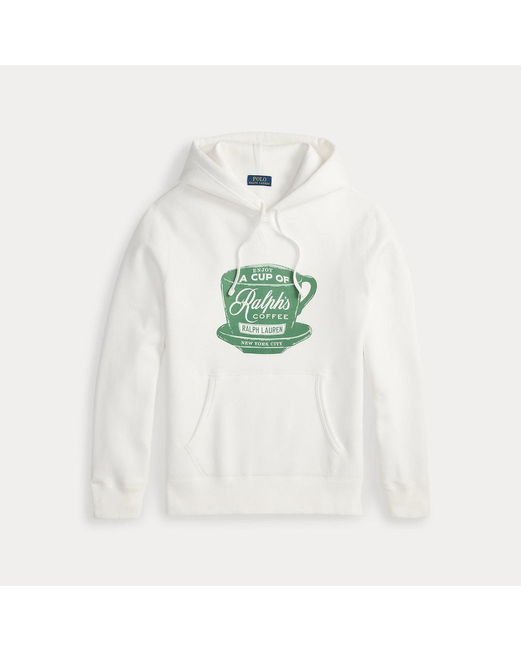 Polo Ralph Lauren Blue Ralph Lauren's Coffee Hoodie for men