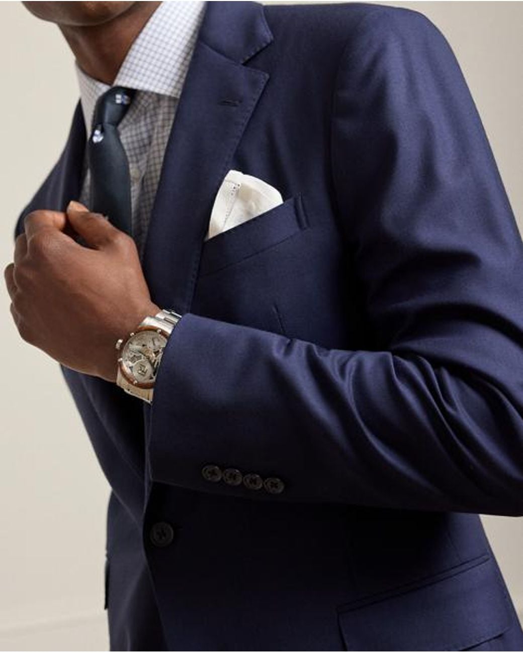 Ralph Lauren Blue Gregory Hand-Tailored Wool Serge Suit for men