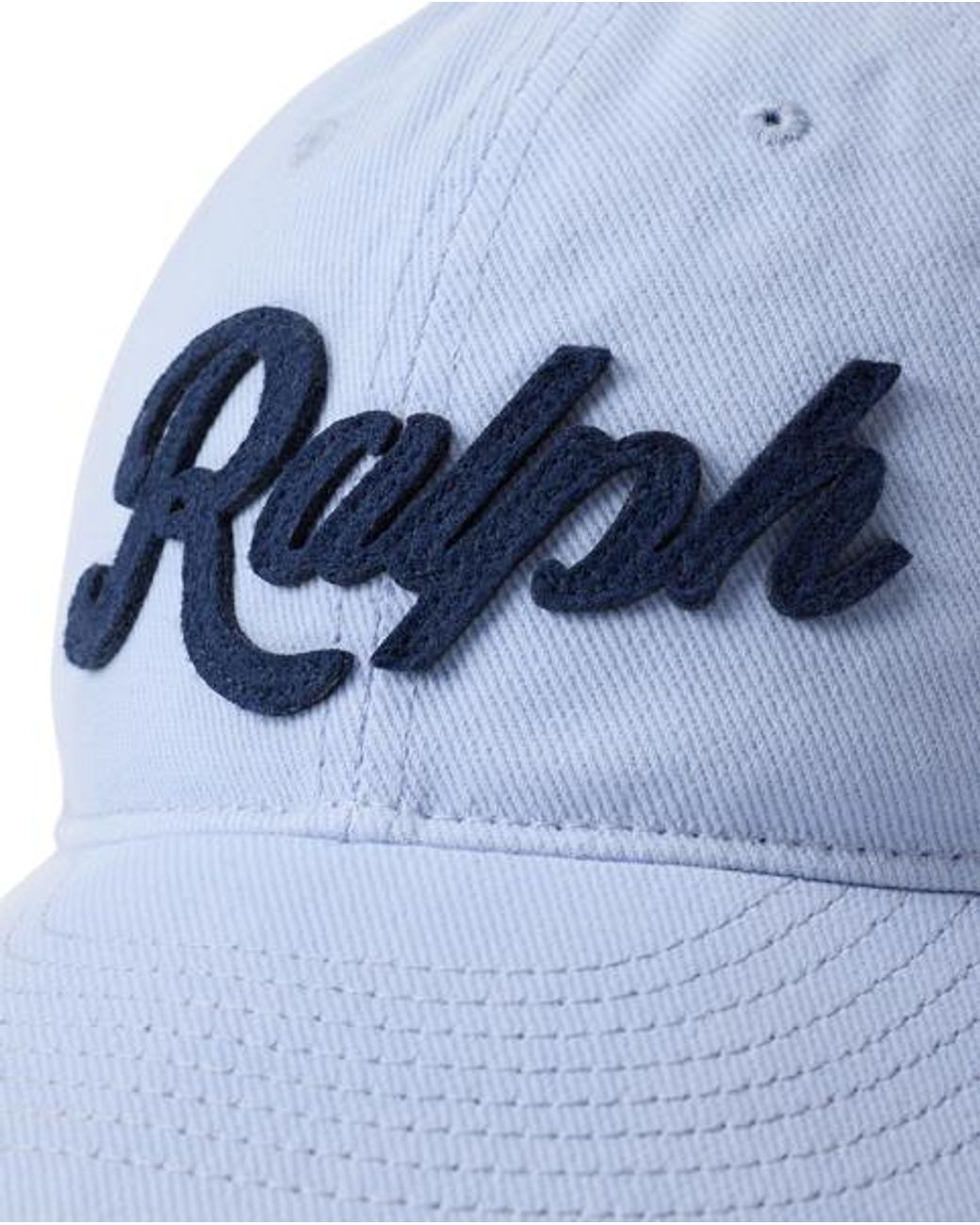 Ralph Lauren Blue The Ralph Lauren Logo Twill Ball Cap for men