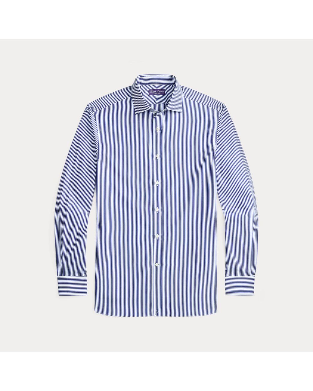 Ralph Lauren Blue Bengal-stripe Shirt for men