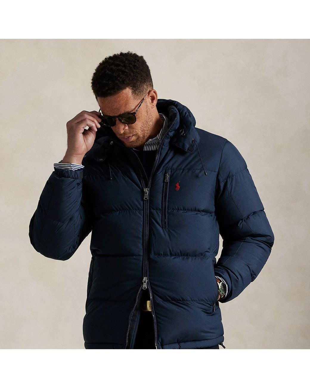 Polo Ralph Lauren Blue The Gorham Down Jacket for men