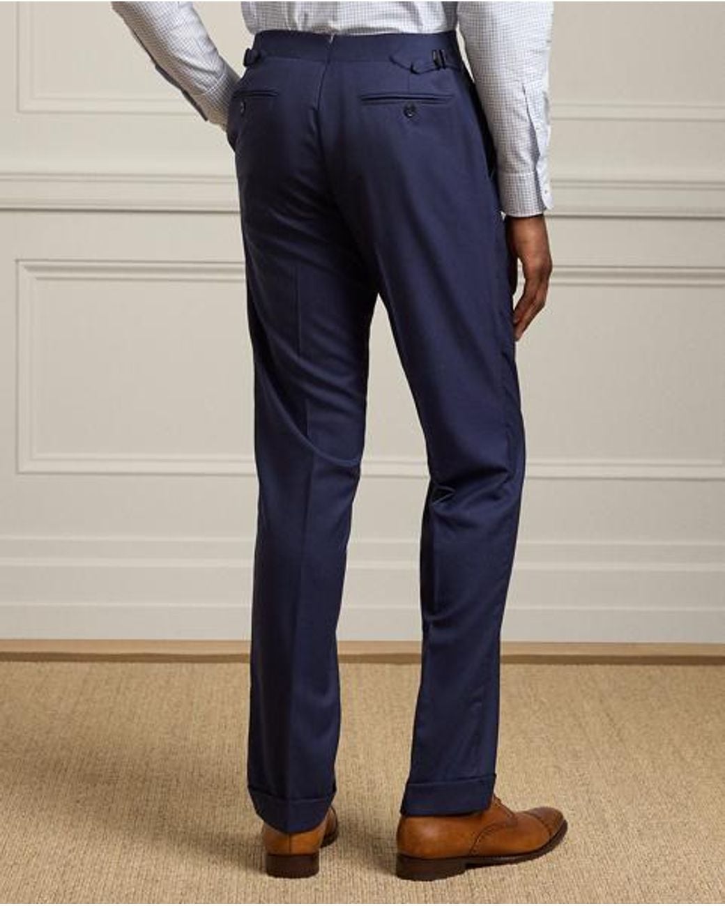 Ralph Lauren Blue Gregory Hand-Tailored Wool Serge Suit for men