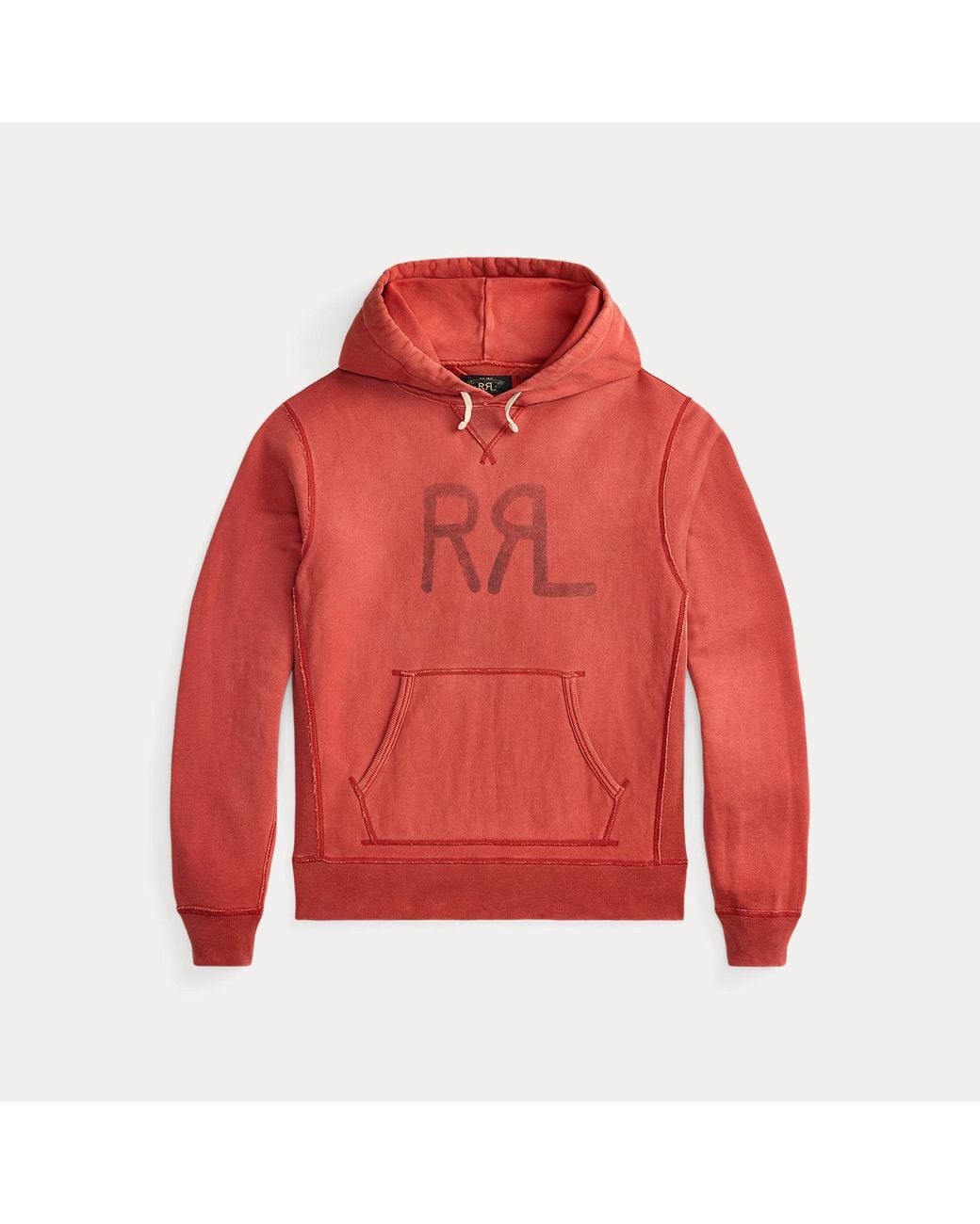 RRL Red Ranch Logo Hoodie for men