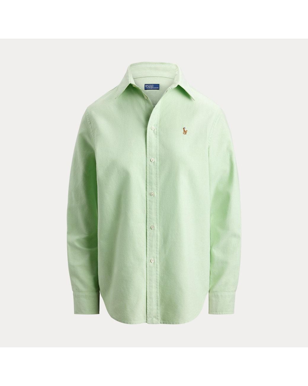 Polo Ralph Lauren Green The Iconic Classic Fit Oxford Shirt