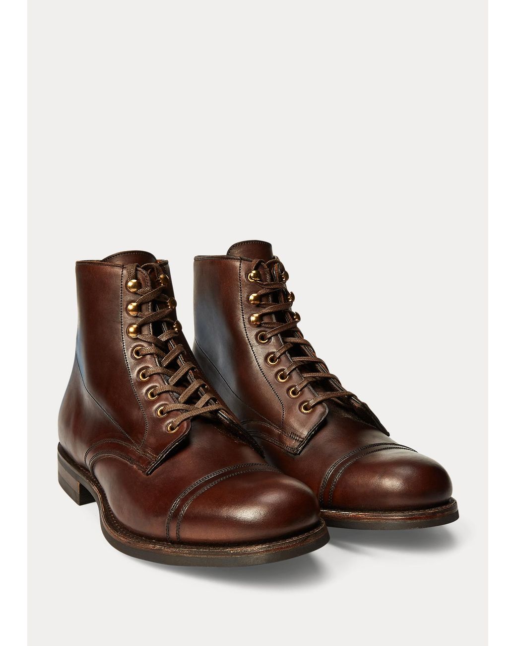 rrl livingstone leather boot