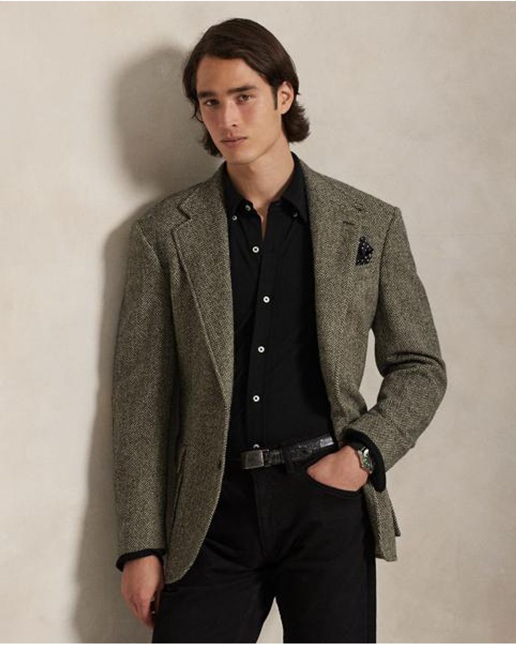 Polo Ralph Lauren Button-Down Overhemd in het Black voor heren