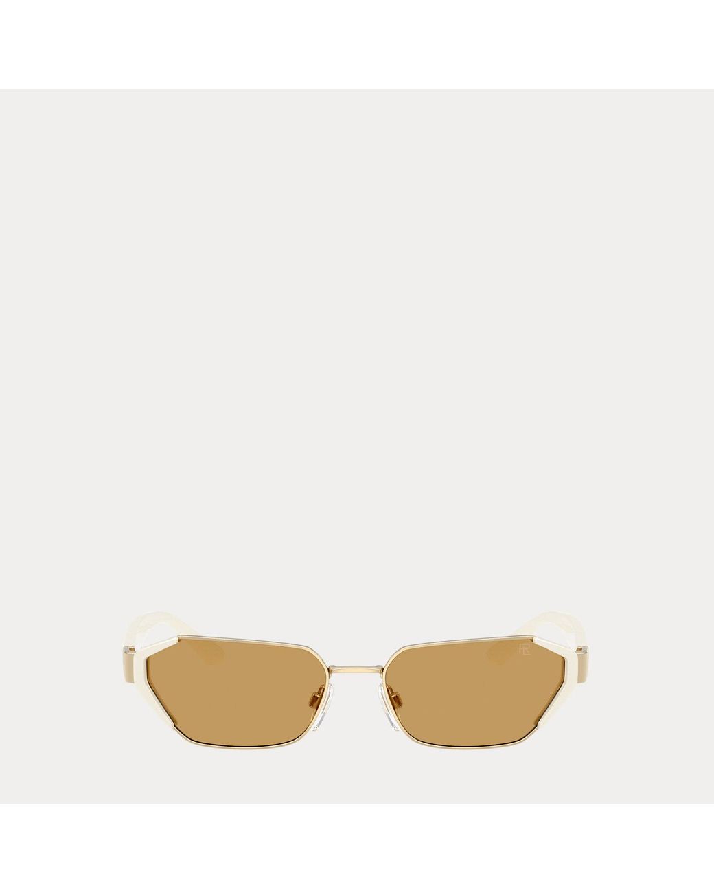 Ralph Lauren Natural Rl Rectangle Sunglasses