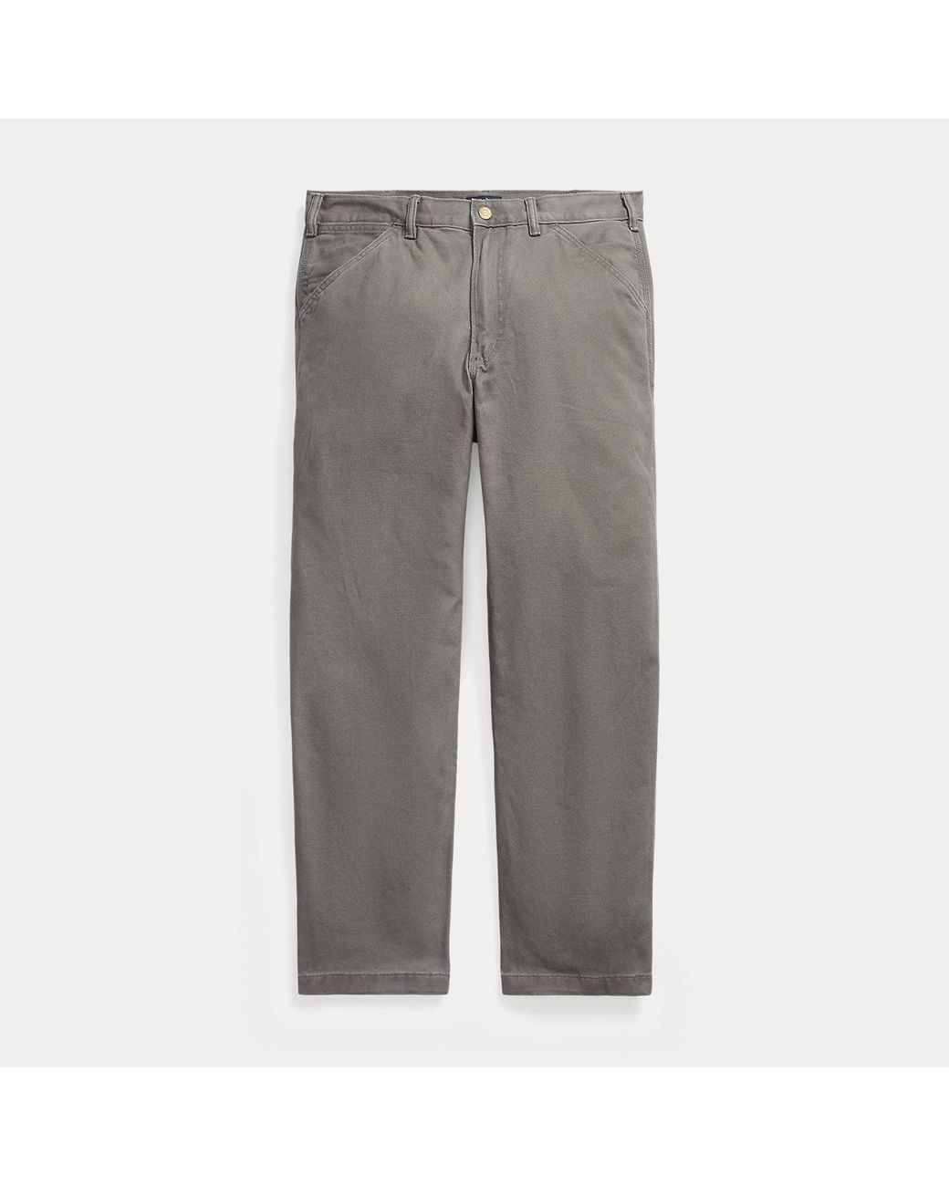 Polo Ralph Lauren Gray Polo Dungaree Fit Carpenter Trouser for men