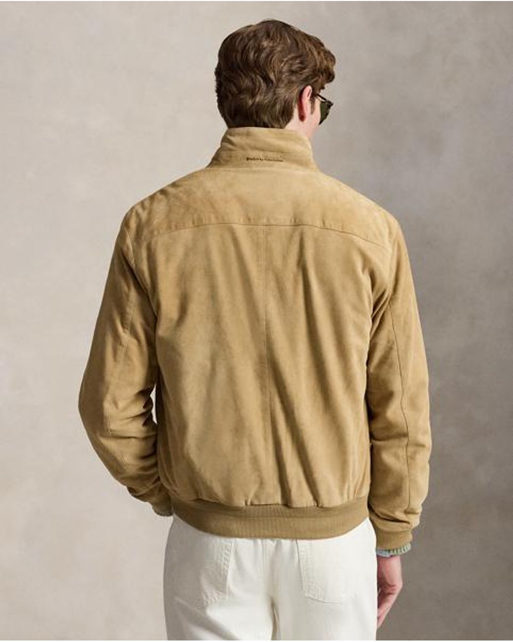 Ralph Lauren Natural The Charleton Suede Jacket for men