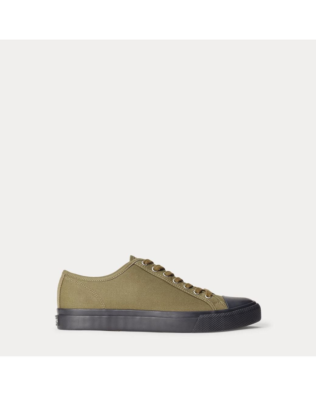 RRL Green Canvas Trainer for men