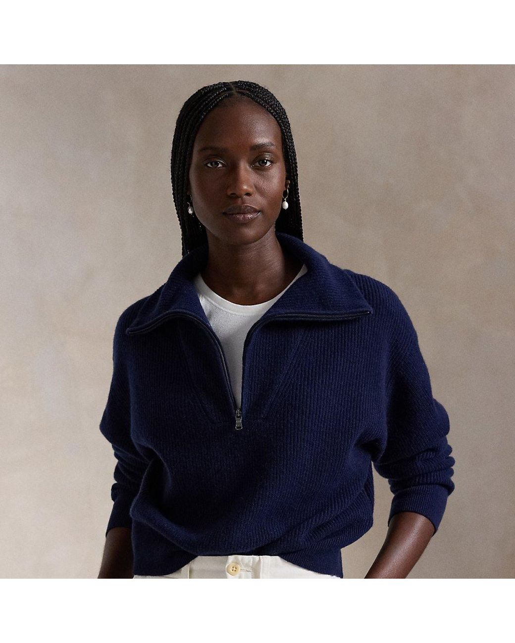 Trui met rits ralph lauren sale