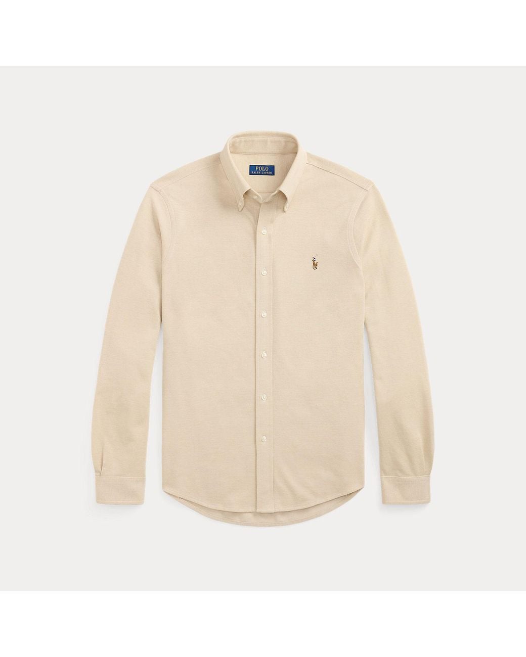 Polo Ralph Lauren Natural Knit Oxford Shirt for men