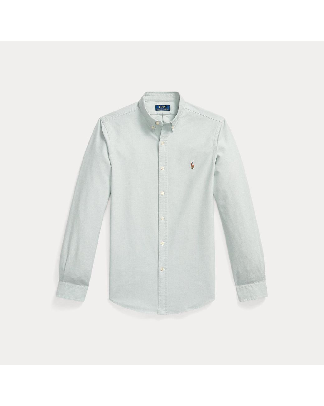 Polo Ralph Lauren Green Slim Fit Oxford Shirt for men