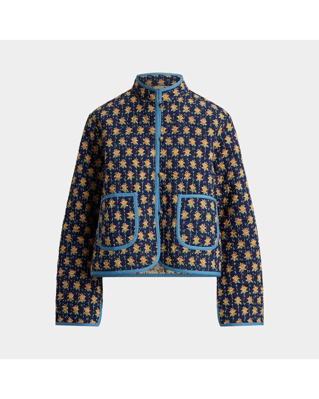 Polo Ralph Lauren Black Reversible Quilted Cotton Jacket