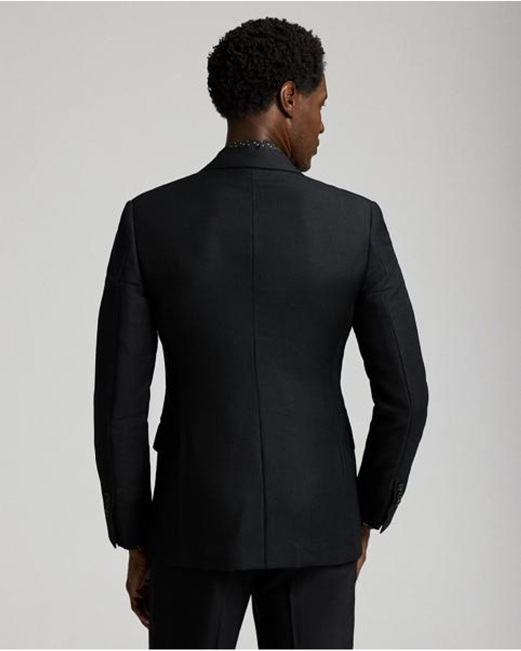 Ralph Lauren Blue Wool Western Tuxedo Jacket for men