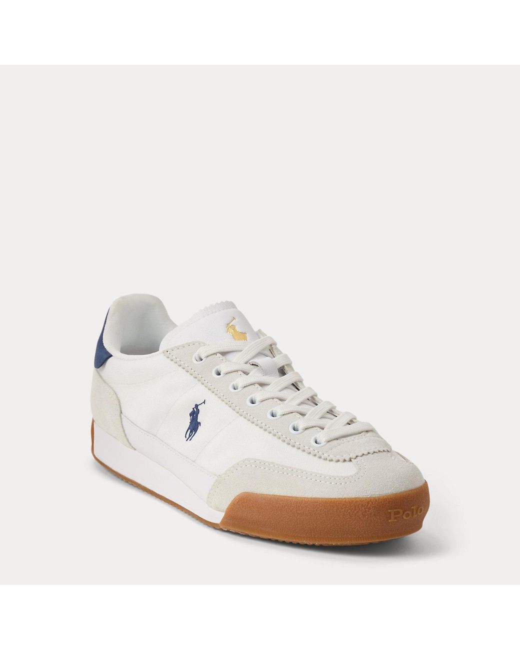 Polo Ralph Lauren White Hester Trainer