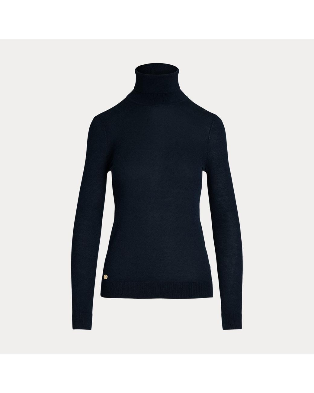 Ralph Lauren Blue Turtleneck Sweater