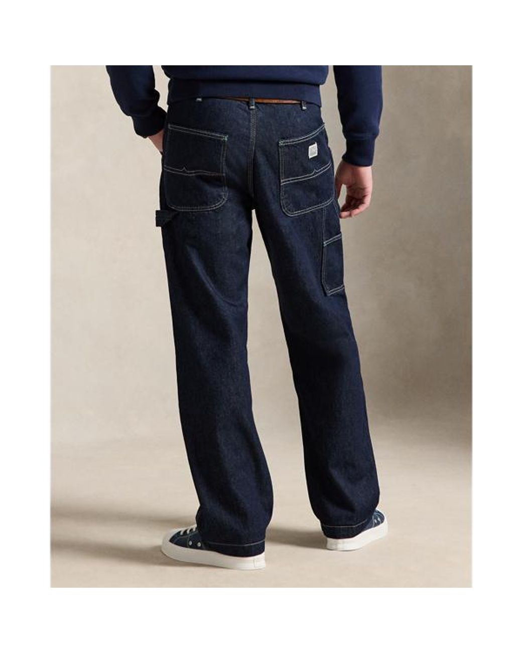 Polo Ralph Lauren Blue Polo Dungaree Fit Carpenter Jeans for men